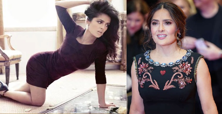 Salma Hayek reveals her grandmother used to shave her head and eyebrows