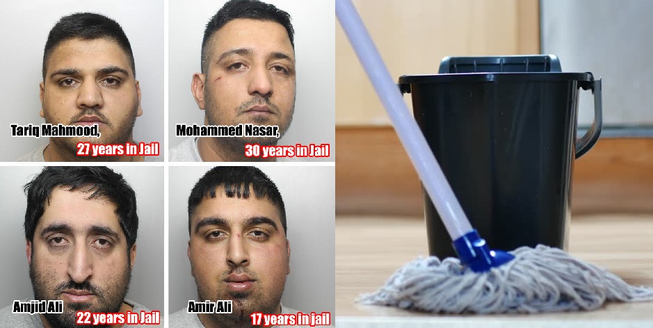 4 Pakistani Brothers Jailed For 100 Years, Over Mop and Bucket Fight in Bradford