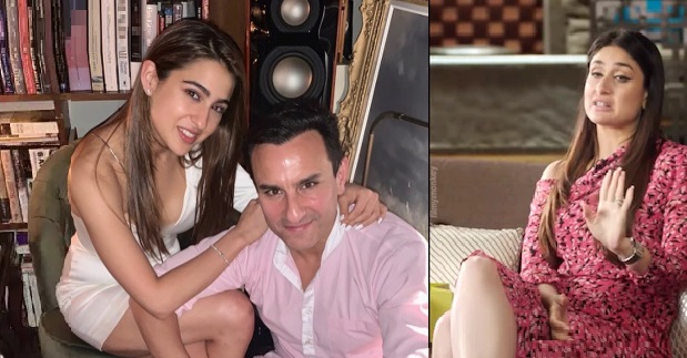 Sara Ali Khan Wanted Calling Step Mum Kareena Kapoor ‘Aunty’ but Dad Saif Ali Khan Stopped Her