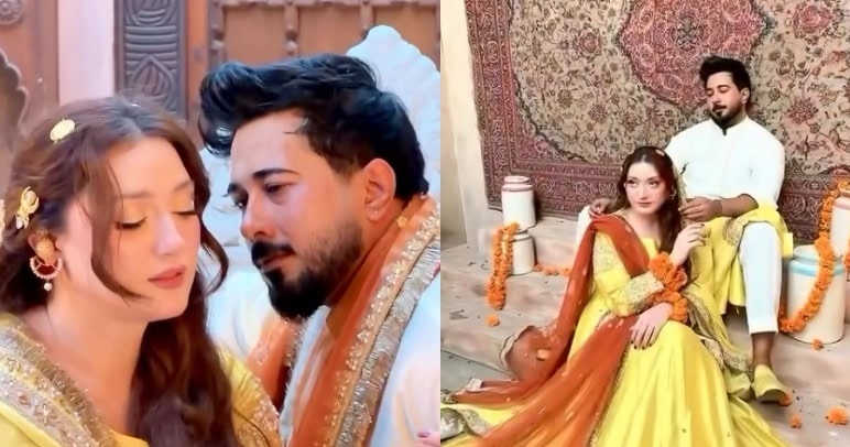 Actress Momina Iqbal tied the knot with Hamza Habib